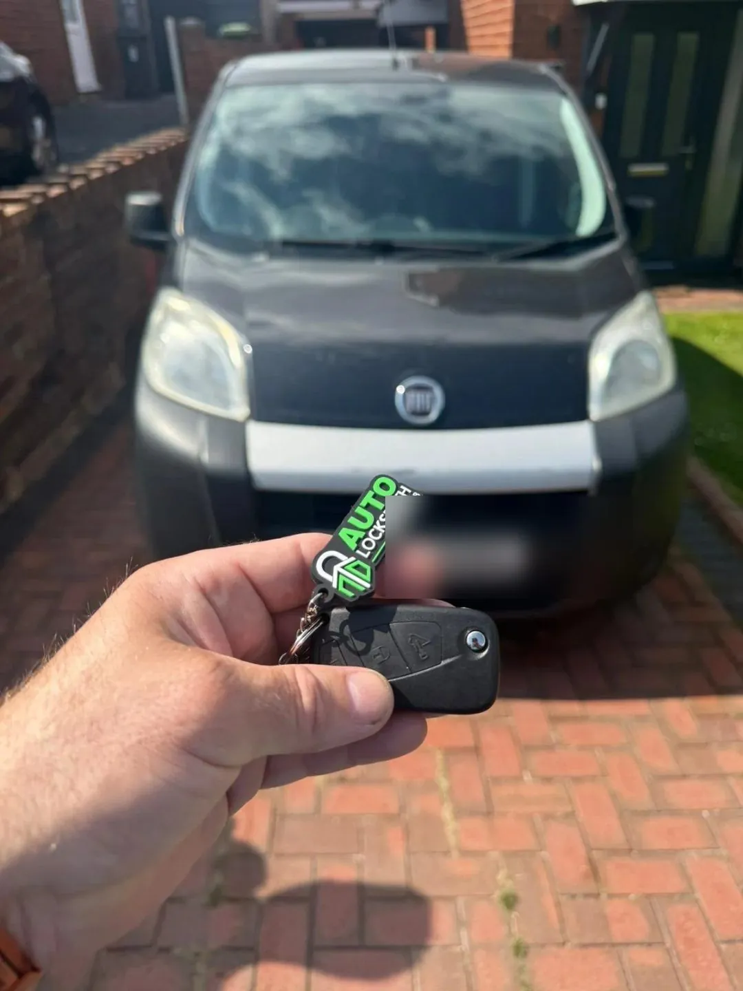 Fiat van key replacement carried out on-site in North Wales