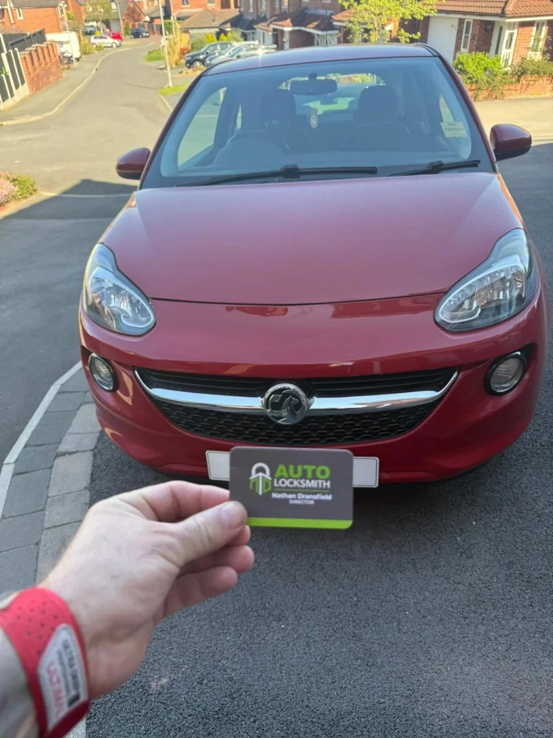 Vauxhall Adam car key replacement completed by ND Auto Locksmiths in North Wales